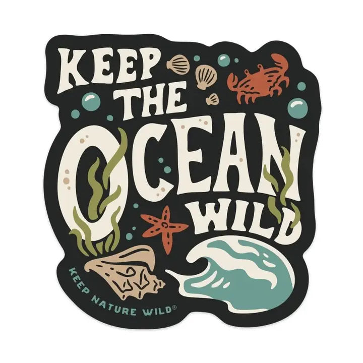 Wild Oceans- Sticker